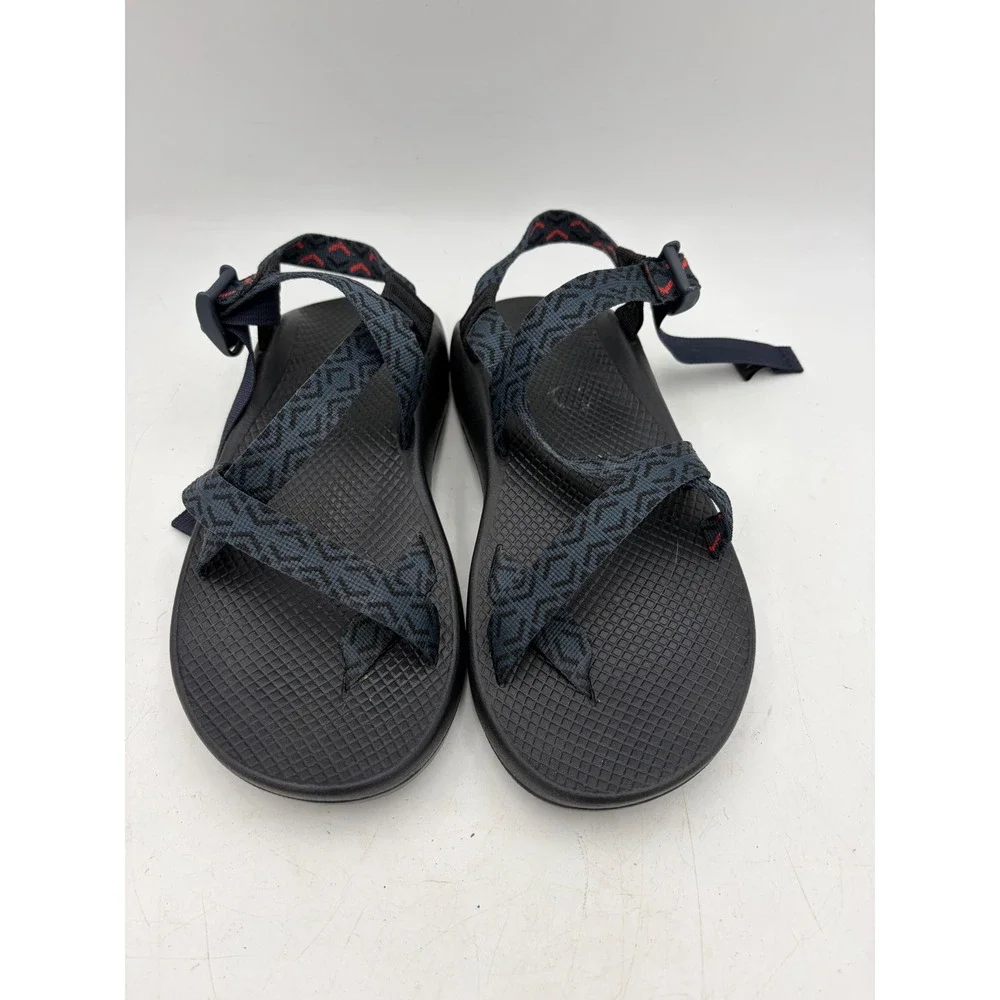 Chaco Z2 Classic Sandal Stepped Navy Blue Toe Loop Hiking Sport Men 9 Gorpcore